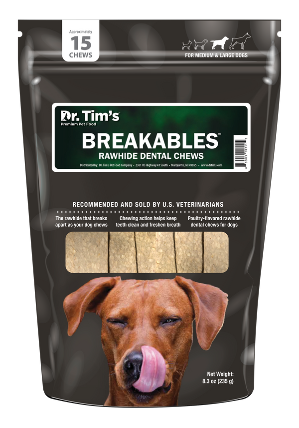 Breakables® Rawhide Dental Chews