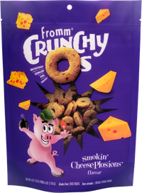 Fromm Crunchy O's Smokin' CheesePlosion Dog Treats