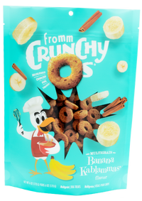 Fromm Crunchy O's Banana Kablammas Dog Treats