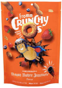 Fromm Crunchy O's Peanut Butter Jammers Dog Treats