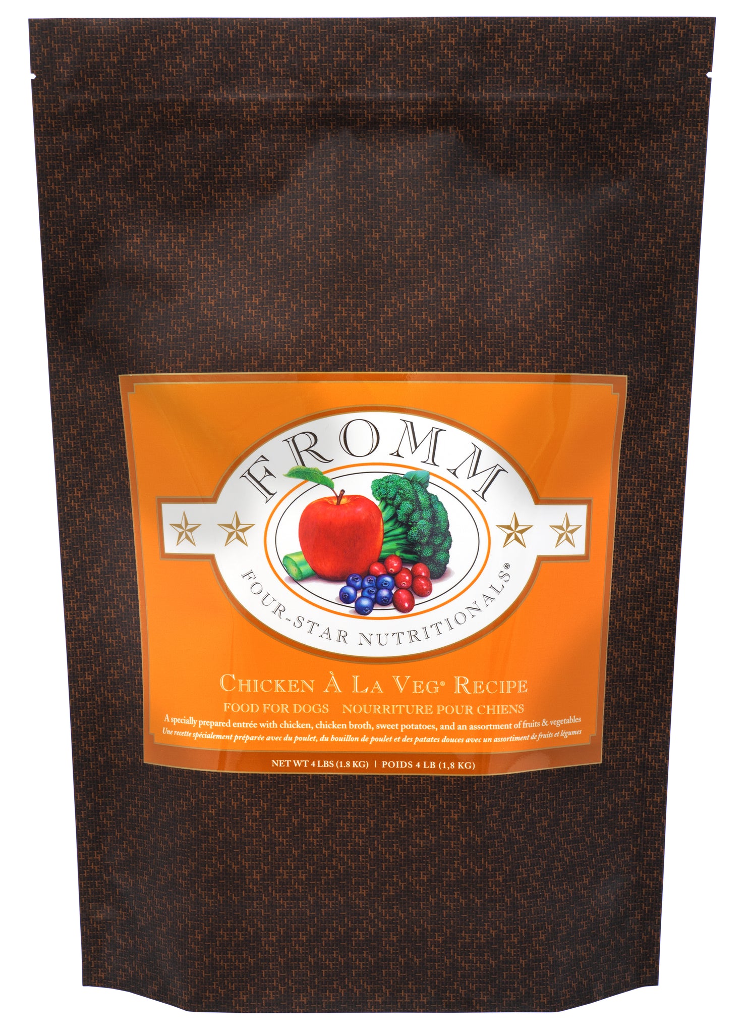 Fromm Four-Star Chicken A La Veg Dry Dog Food – PetFoodStation