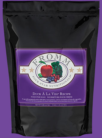 Fromm Four-Star Nutritionals Duck A La Veg Dry Dog Food