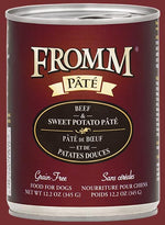 Fromm Grain Free Beef & Sweet Potato Pate Canned Wet Dog Food