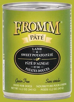 Fromm Grain-Free Lamb & Sweet Potato Pate Canned Wet Dog Food