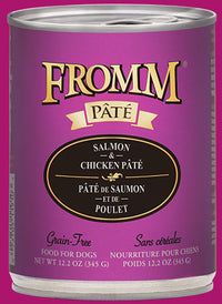 Fromm Salmon & Chicken Pate Canned Dog Food