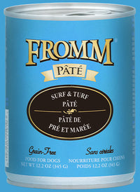 Fromm Grain Free Surf & Turf Pate Canned Wet Dog Food