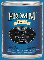 Fromm Grain-Free Whitefish & Lentil Pate Canned Wet Dog Food