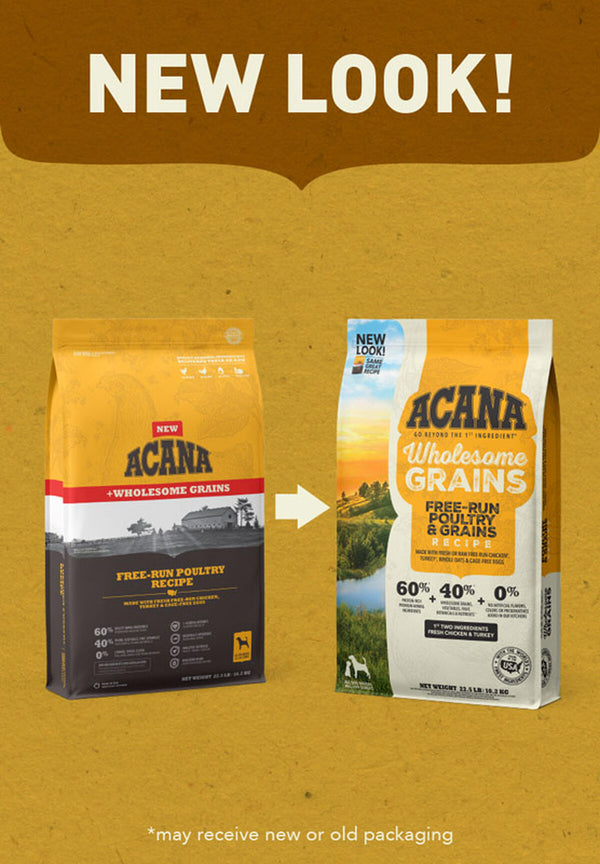 ACANA Wholesome Grains Free-Run Poultry Dog Food