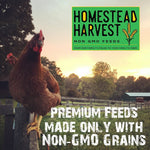 Homestead Harvest Non-GMO Pastured Poultry Grower 19% For growing chickens and ducks