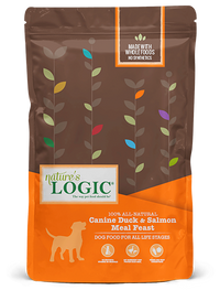 Nature's Logic Duck and Salmon Meal Feast Dry Food for Dogs
