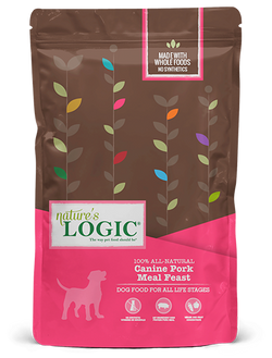 Nature's Logic Pork Meal Feast Dry Food for Dogs