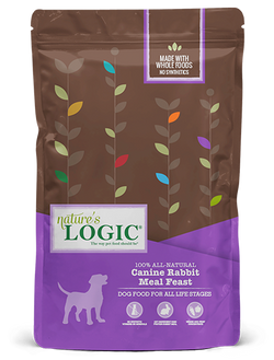 Nature's Logic Rabbit Meal Feast Dry Food for Dogs