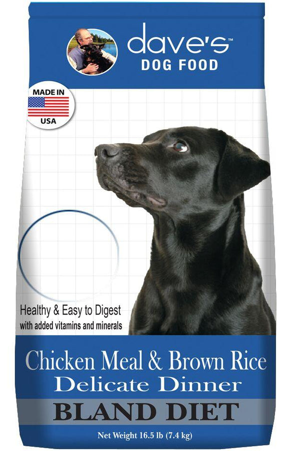 Dave’s Restricted Diet Chicken Meal & Brown Rice Delicate Dinner Dry Dog Food