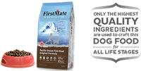 FirstMate Grain Free Limited Ingredient Diet Pacific Ocean Fish Meal Original Formula Small Bites Dog Food