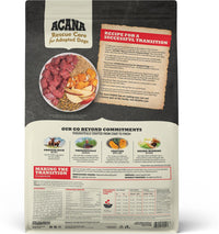 ACANA Rescue Care for Adopted Dogs Red Meat & Oats Dry Dog Food