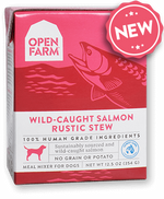 OPEN FARM Grain-Free Wild-Caught Salmon Stew Rustic Blend for Dogs