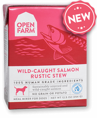 OPEN FARM Grain-Free Wild-Caught Salmon Stew Rustic Blend for Dogs