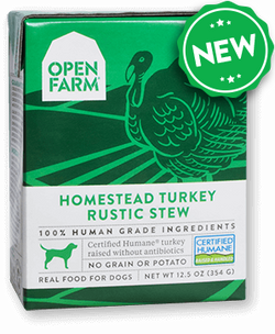 OPEN FARM Grain-Free Homestead Turkey Rustic Blend for Dogs